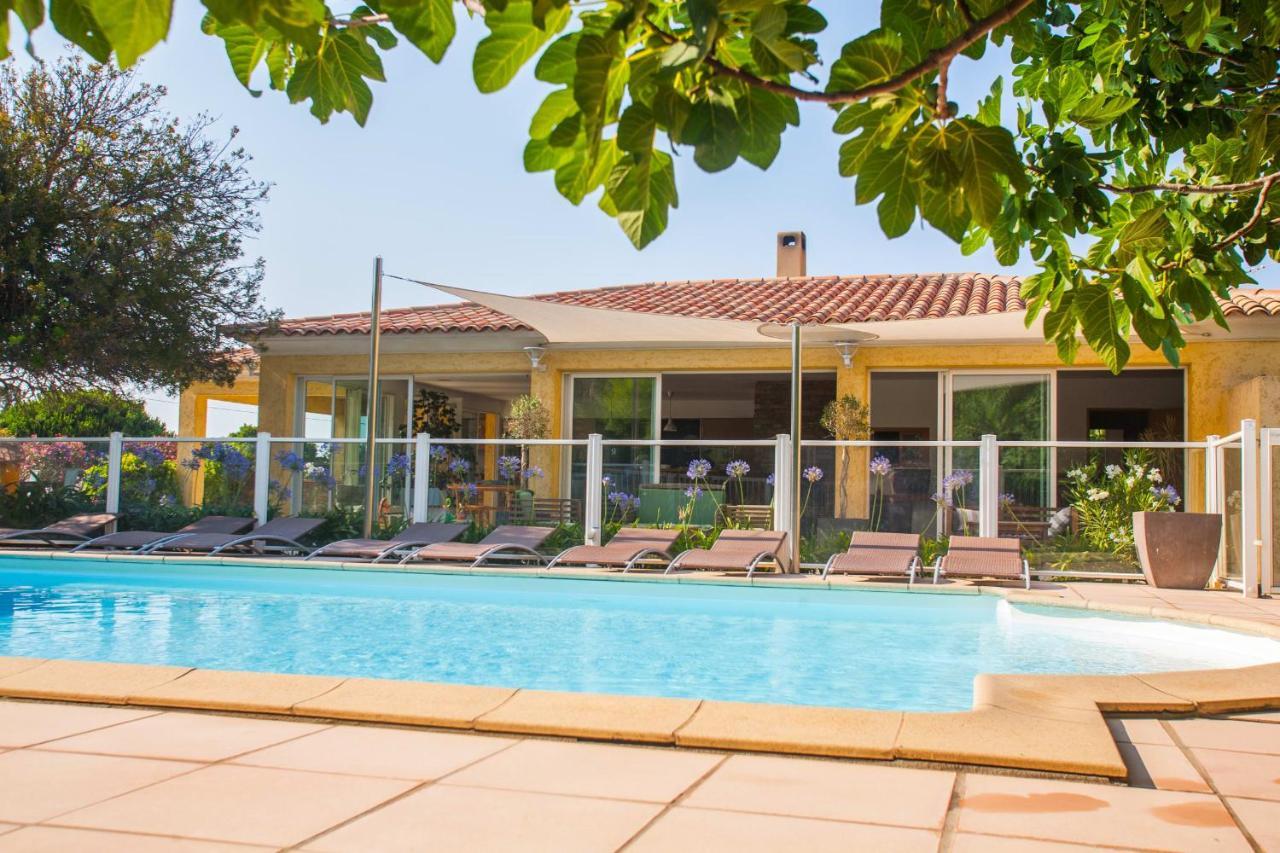 Maison Kiwi Avec Piscine Chauffee Terrasse Jardin Et Bbq A Calvi กาลวี ภายนอก รูปภาพ